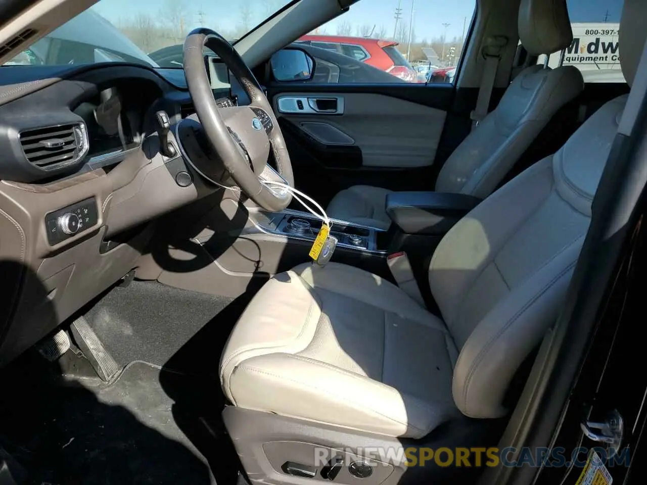7 fotografías del automóvil dañado 1FM5K8HCXLGA26156 FORD EXPLORER 2020