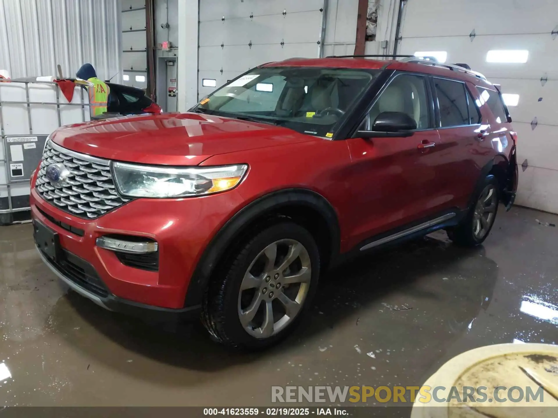 2 fotografías del automóvil dañado 1FM5K8HCXLGB10252 FORD EXPLORER 2020