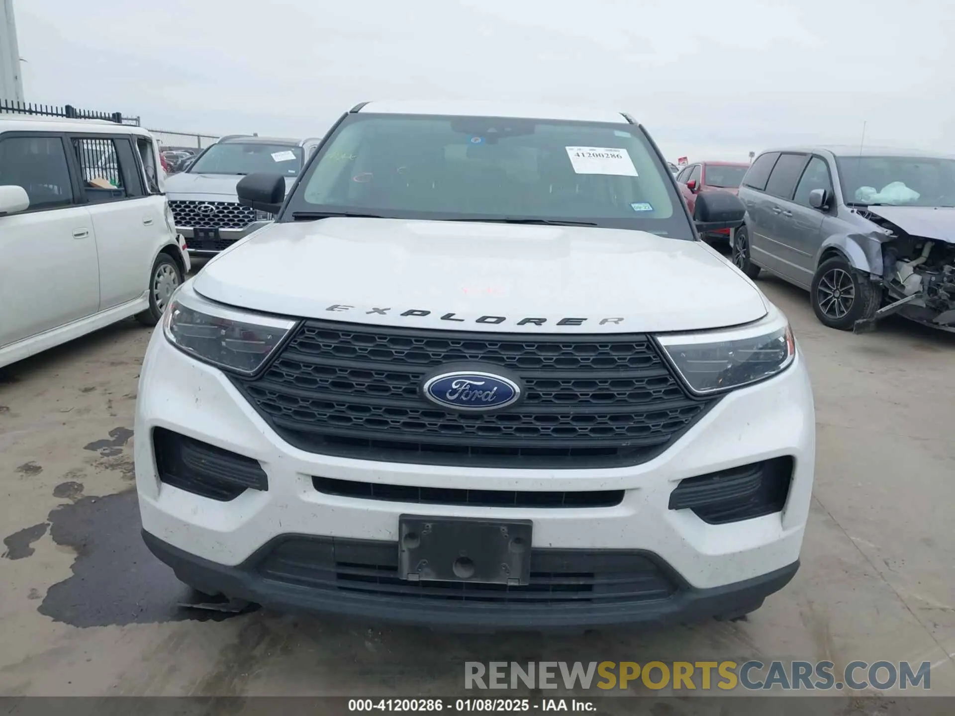 12 fotografías del automóvil dañado 1FMSK7BH7LGC30978 FORD EXPLORER 2020