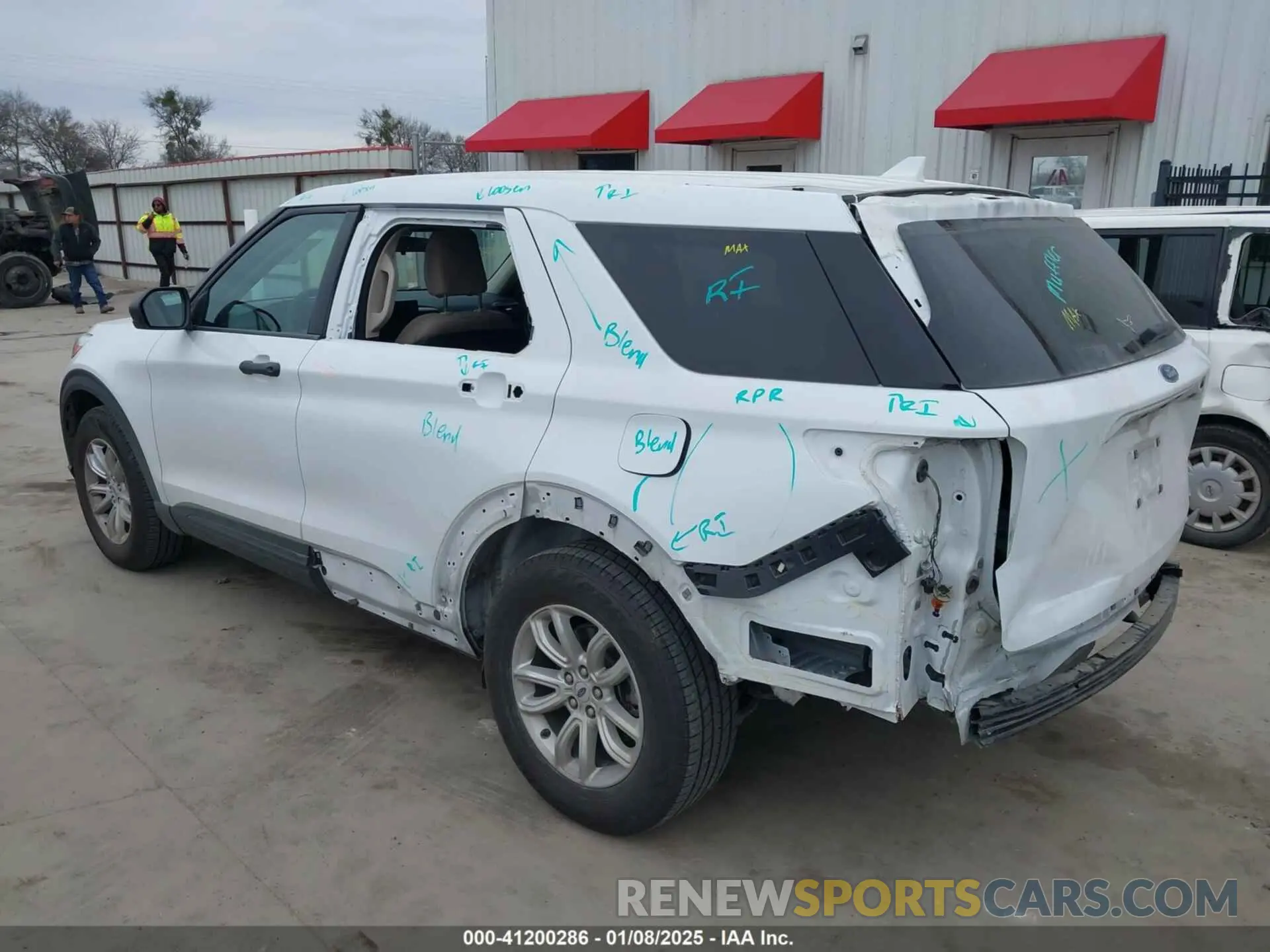3 fotografías del automóvil dañado 1FMSK7BH7LGC30978 FORD EXPLORER 2020