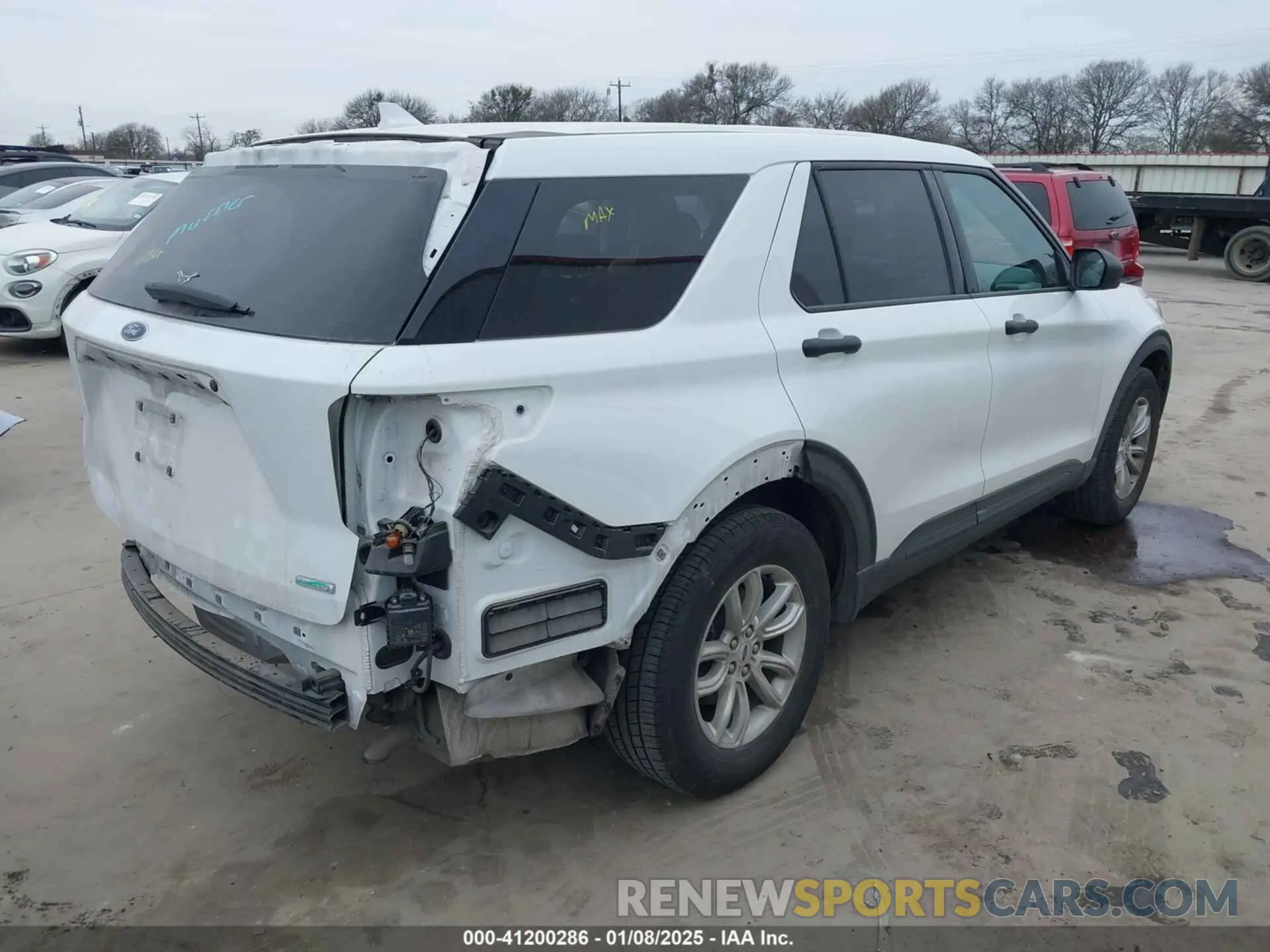 4 fotografías del automóvil dañado 1FMSK7BH7LGC30978 FORD EXPLORER 2020