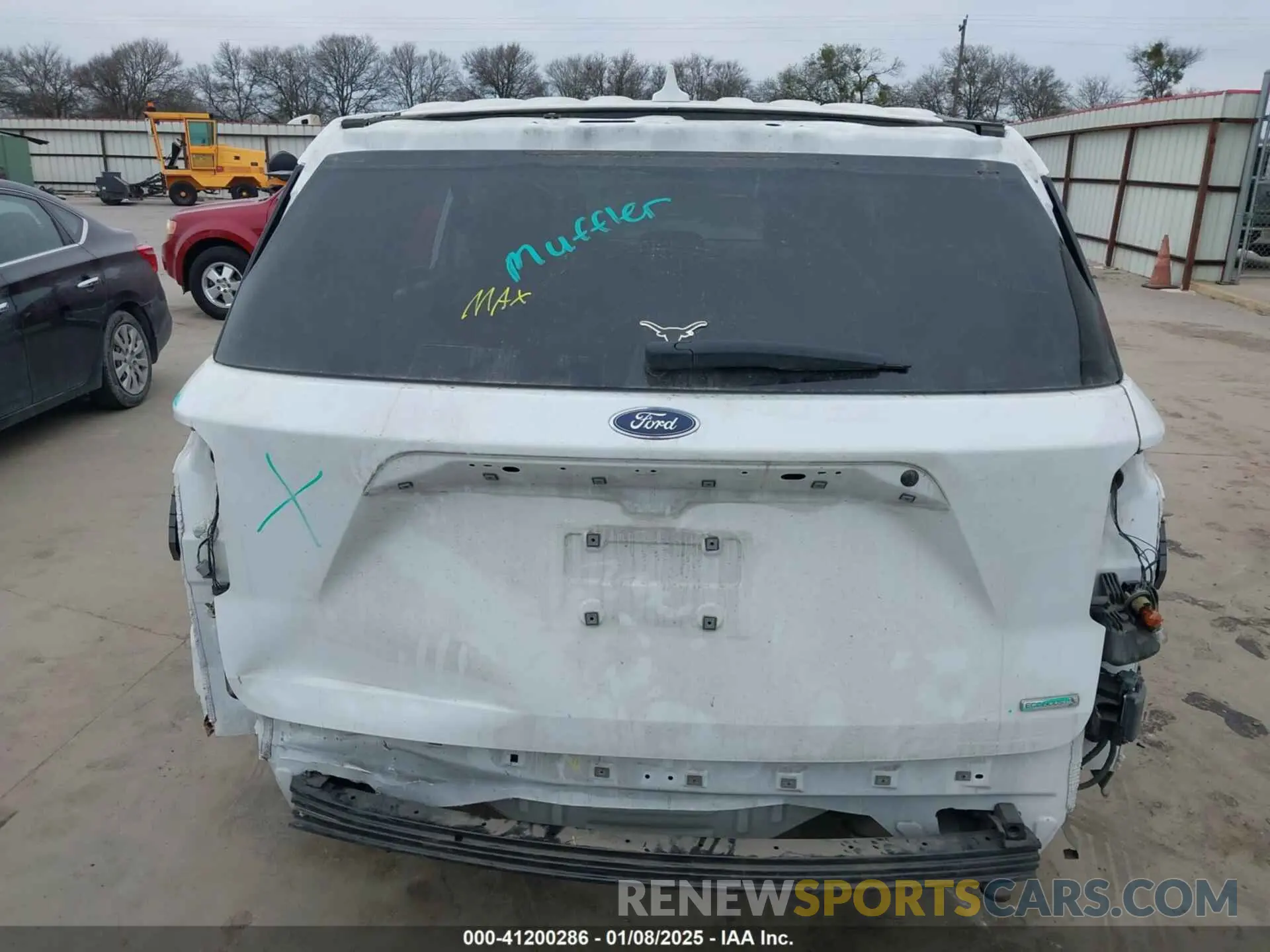 6 fotografías del automóvil dañado 1FMSK7BH7LGC30978 FORD EXPLORER 2020