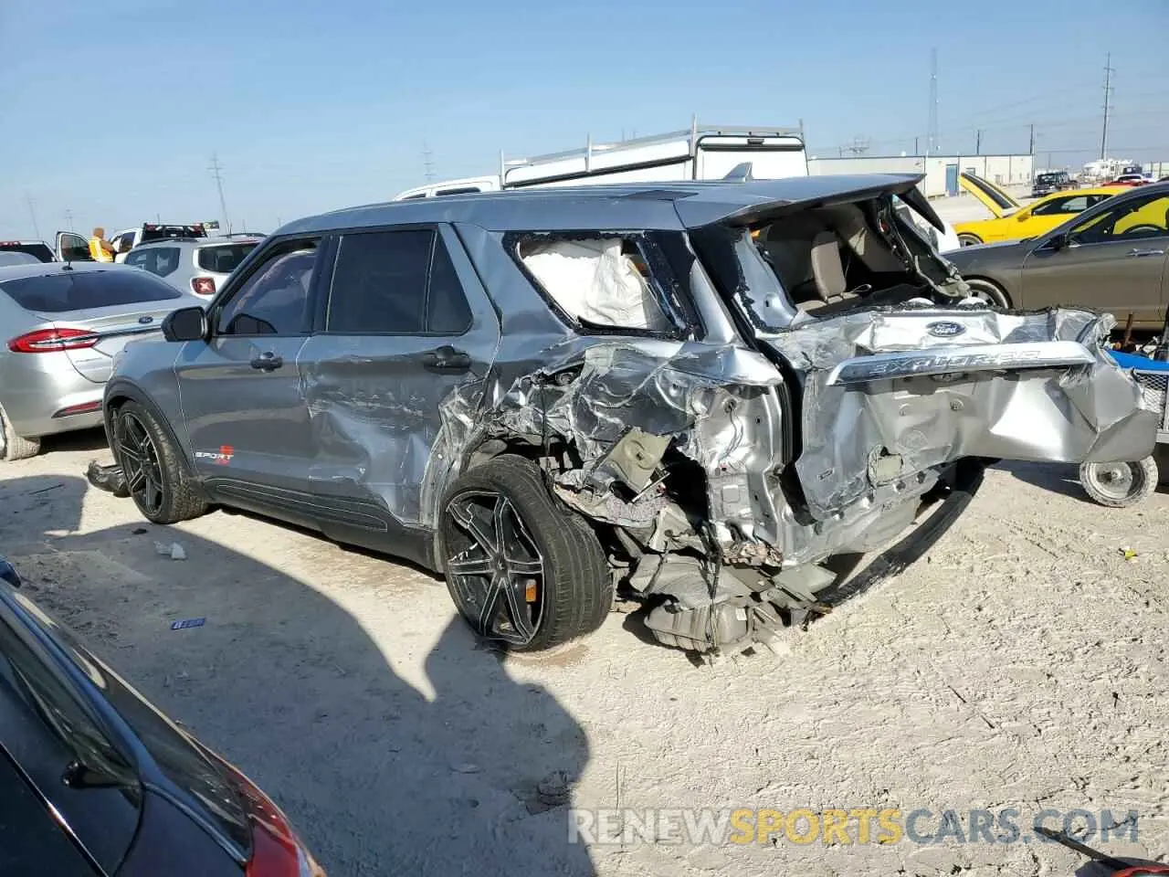 2 fotografías del automóvil dañado 1FMSK7BH9LGC89093 FORD EXPLORER 2020