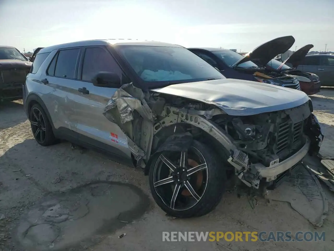 4 fotografías del automóvil dañado 1FMSK7BH9LGC89093 FORD EXPLORER 2020