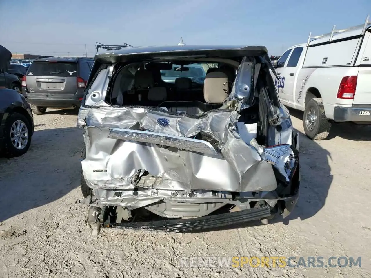 6 fotografías del automóvil dañado 1FMSK7BH9LGC89093 FORD EXPLORER 2020