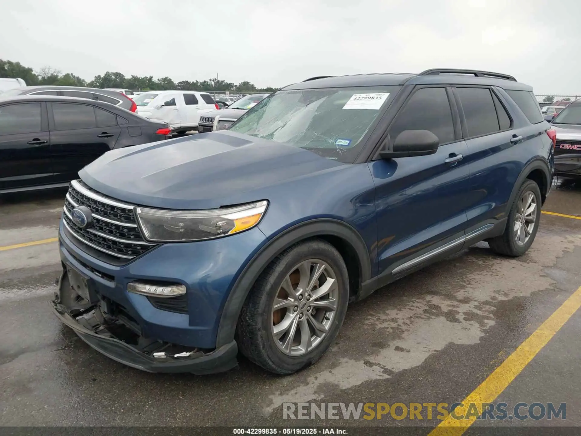 2 fotografías del automóvil dañado 1FMSK7DH0LGC45366 FORD EXPLORER 2020