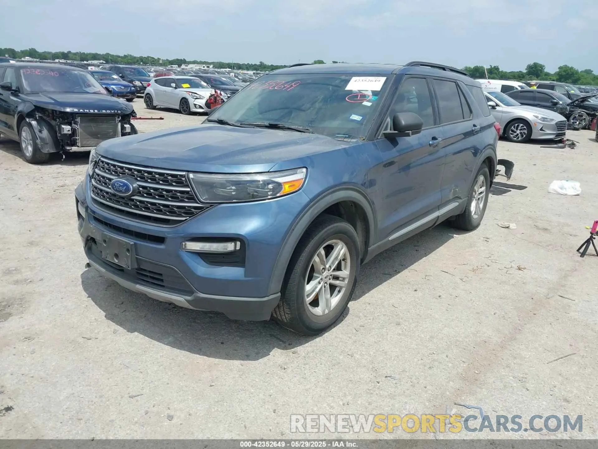 2 fotografías del automóvil dañado 1FMSK7DH1LGB20702 FORD EXPLORER 2020