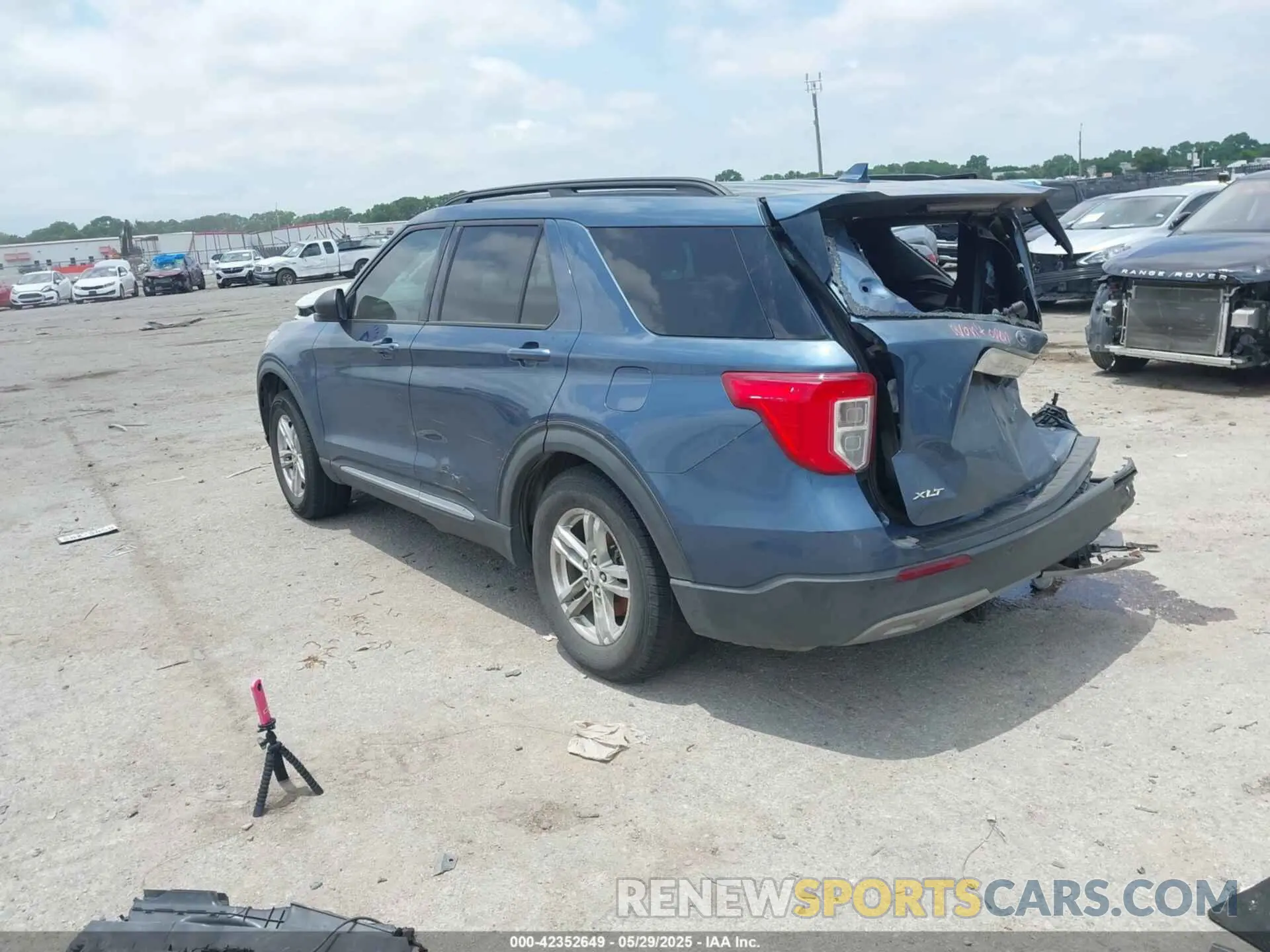 3 fotografías del automóvil dañado 1FMSK7DH1LGB20702 FORD EXPLORER 2020