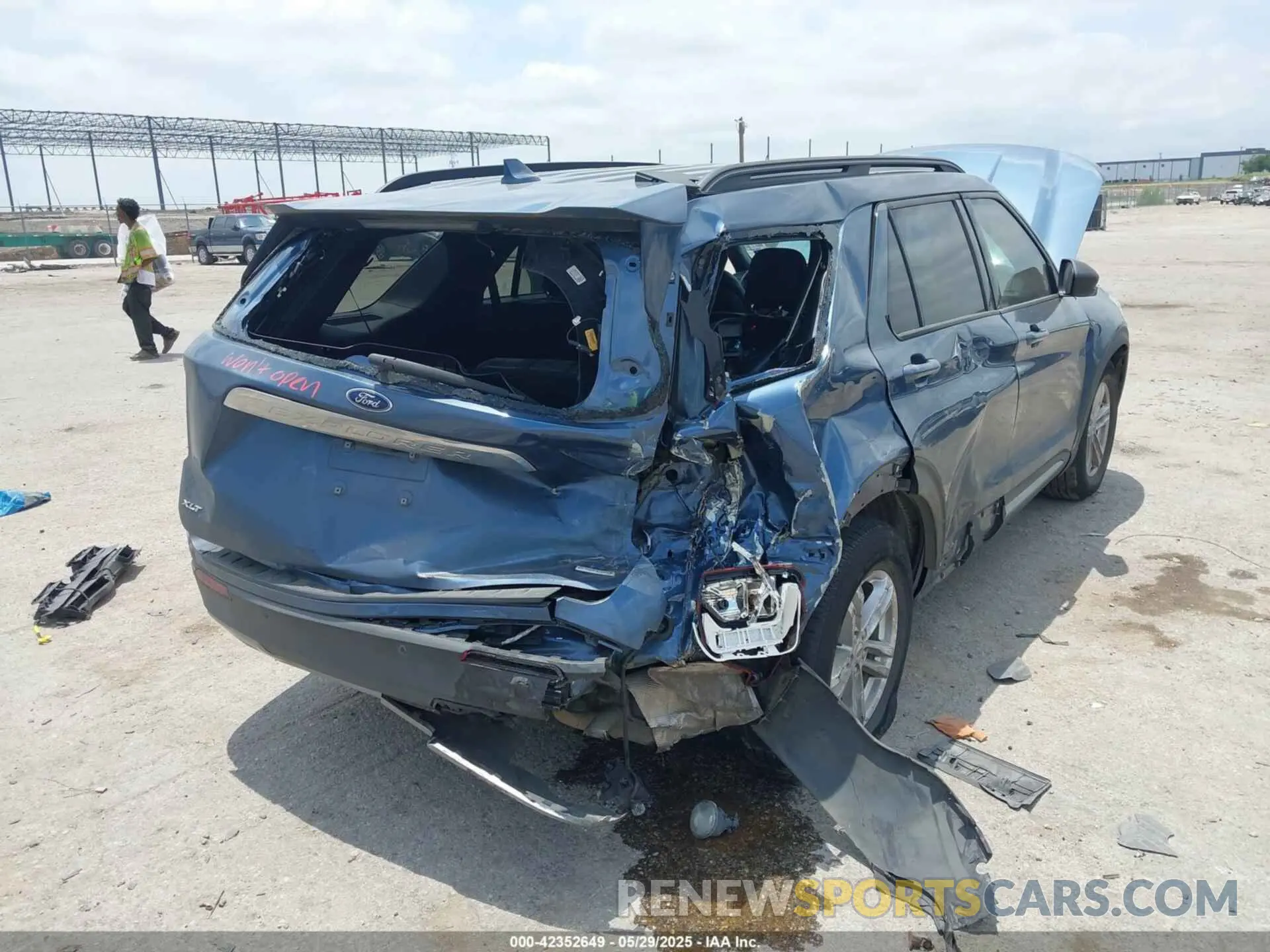 6 fotografías del automóvil dañado 1FMSK7DH1LGB20702 FORD EXPLORER 2020
