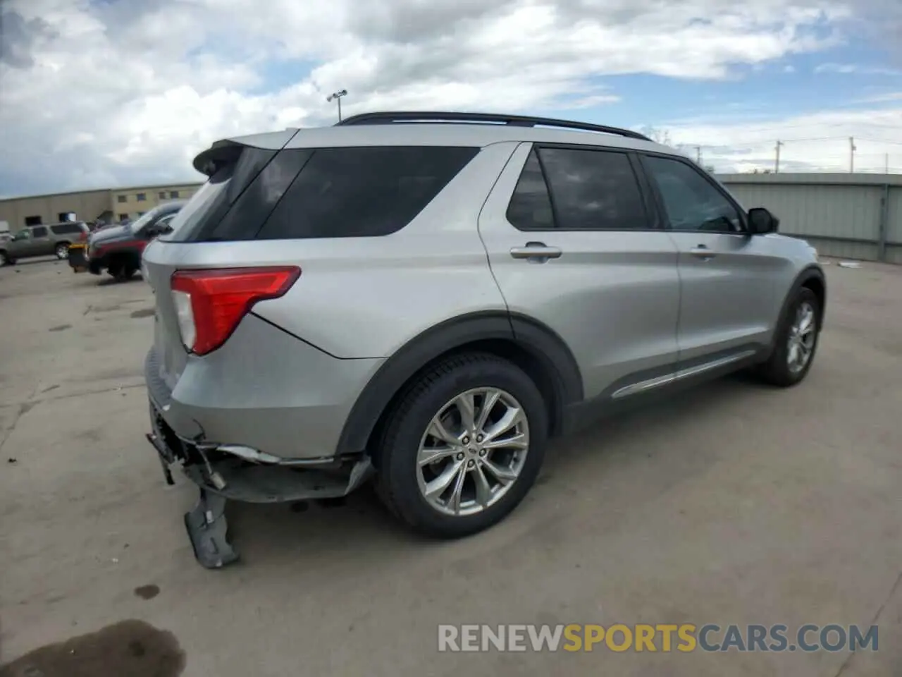 3 fotografías del automóvil dañado 1FMSK7DH1LGB20733 FORD EXPLORER 2020