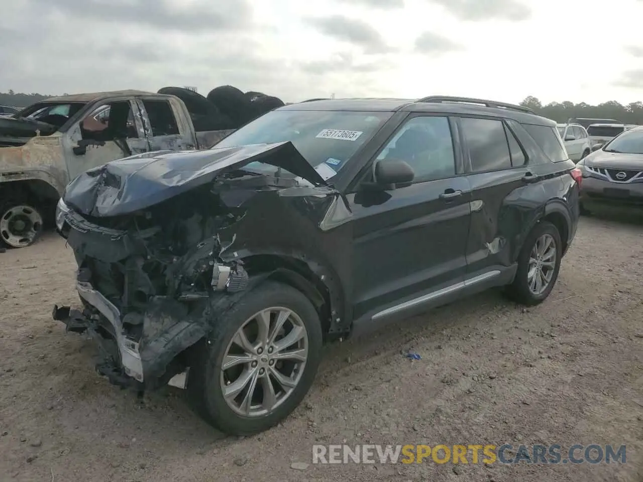 1 fotografías del automóvil dañado 1FMSK7DH1LGD15487 FORD EXPLORER 2020