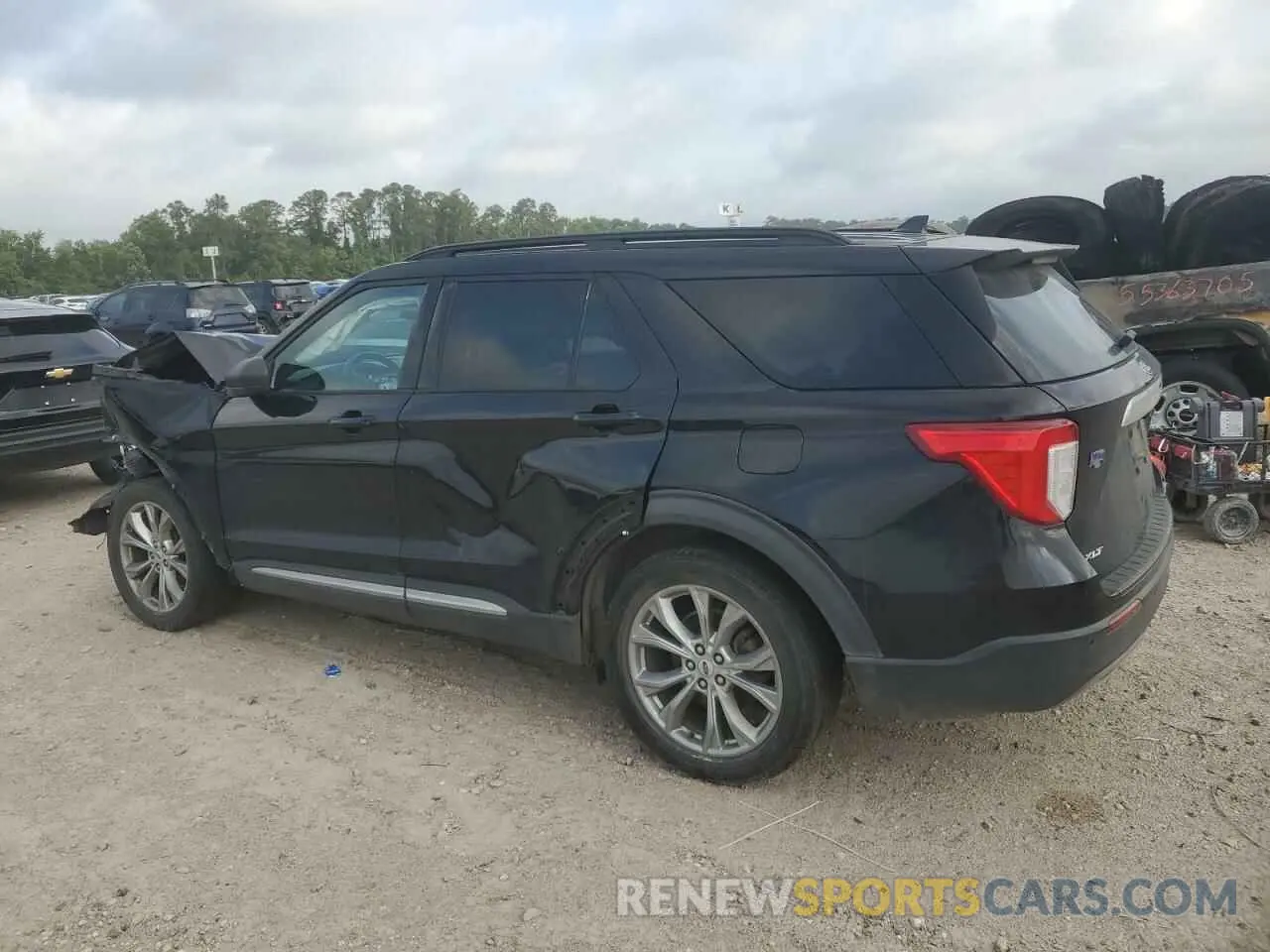 2 fotografías del automóvil dañado 1FMSK7DH1LGD15487 FORD EXPLORER 2020