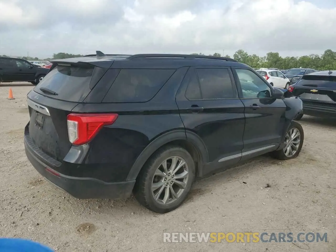3 fotografías del automóvil dañado 1FMSK7DH1LGD15487 FORD EXPLORER 2020
