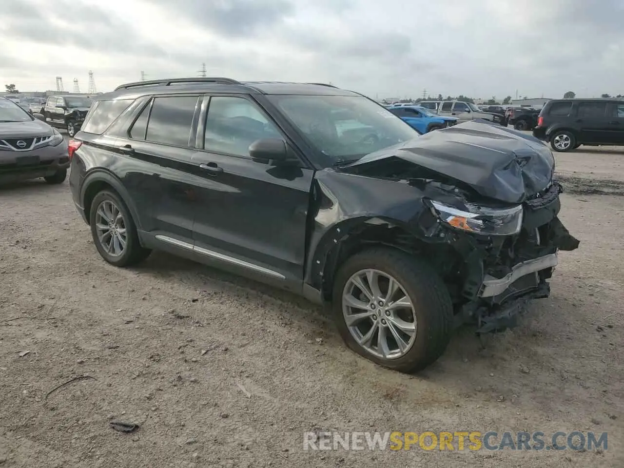 4 fotografías del automóvil dañado 1FMSK7DH1LGD15487 FORD EXPLORER 2020