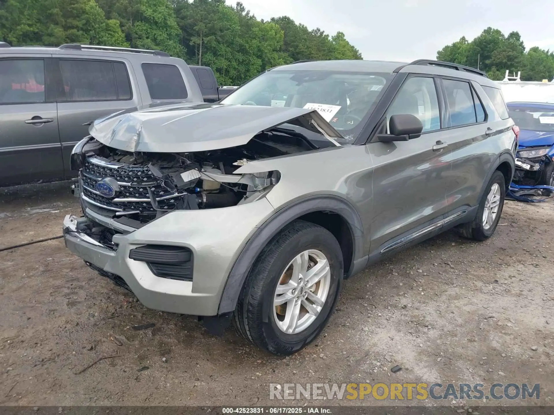 2 fotografías del automóvil dañado 1FMSK7DH3LGB00886 FORD EXPLORER 2020