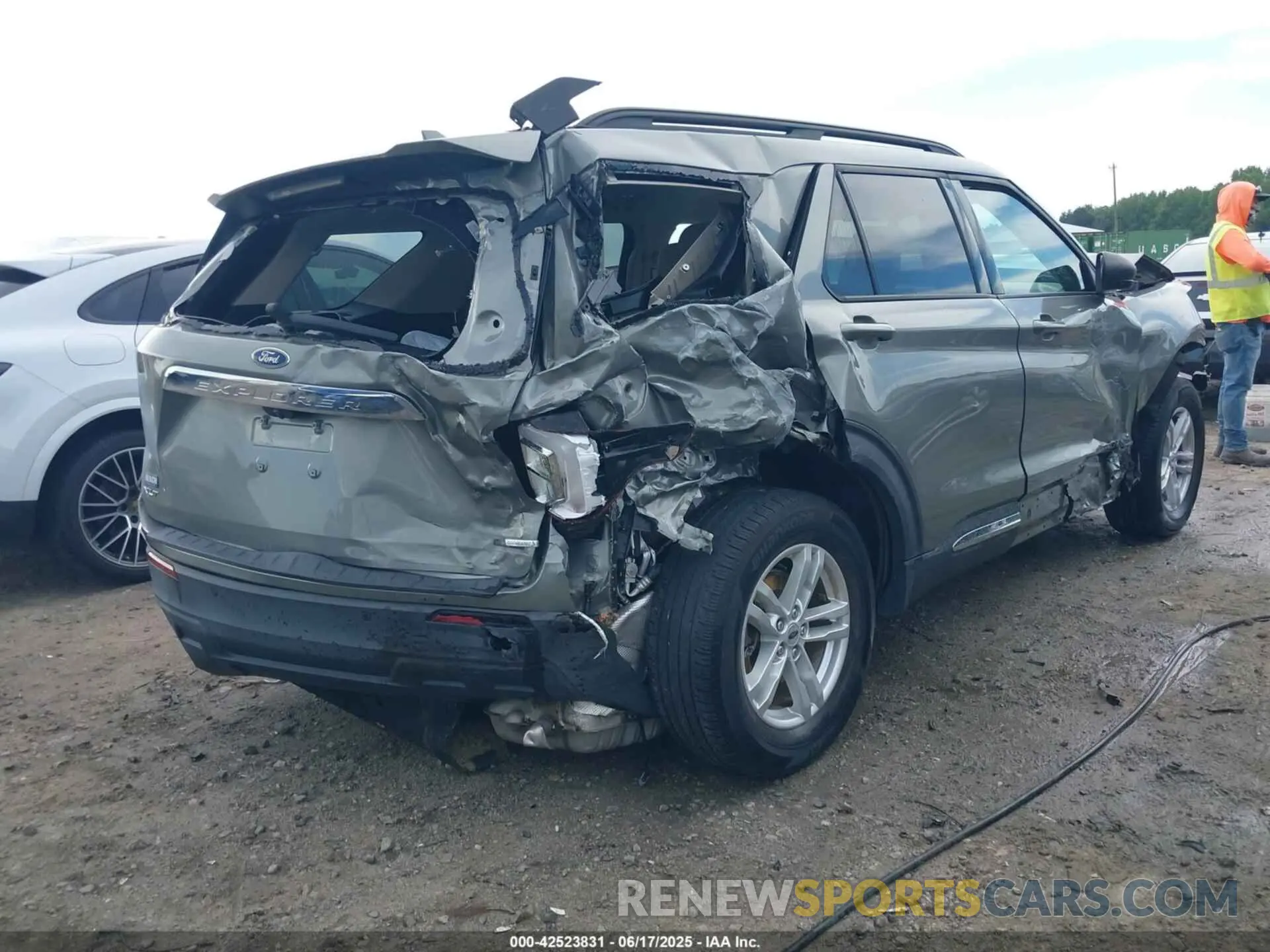 4 fotografías del automóvil dañado 1FMSK7DH3LGB00886 FORD EXPLORER 2020