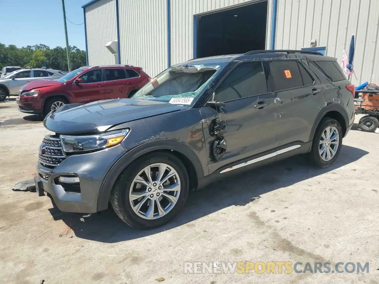 1 fotografías del automóvil dañado 1FMSK7DH4LGB01948 FORD EXPLORER 2020