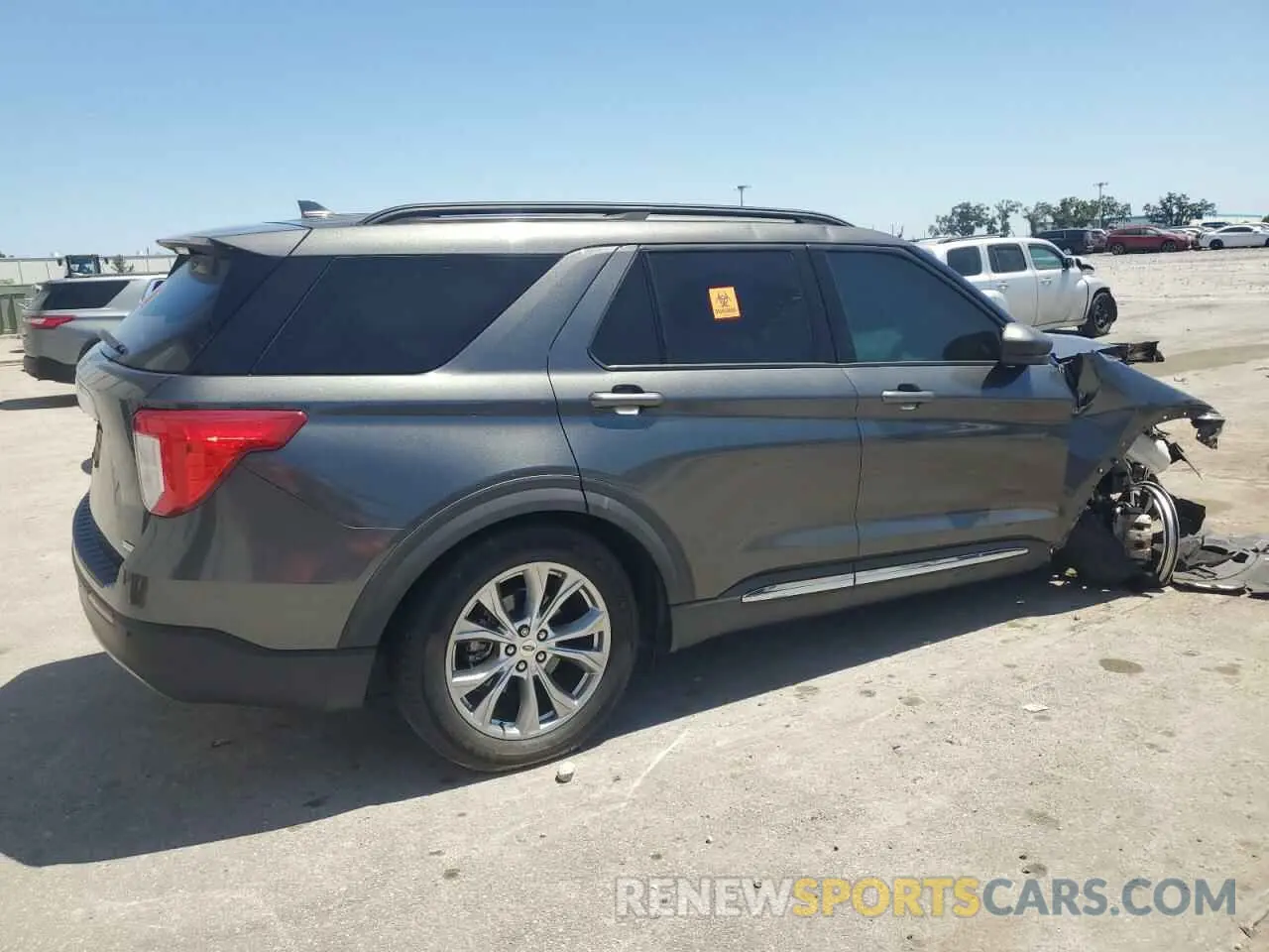 3 fotografías del automóvil dañado 1FMSK7DH4LGB01948 FORD EXPLORER 2020