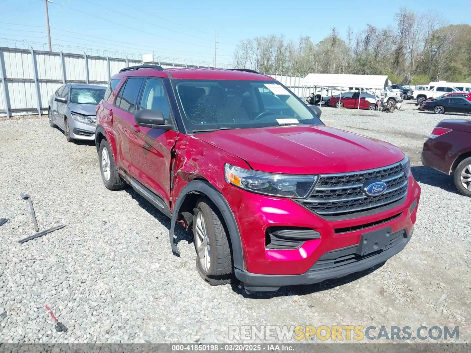 6 fotografías del automóvil dañado 1FMSK7DH4LGB80098 FORD EXPLORER 2020