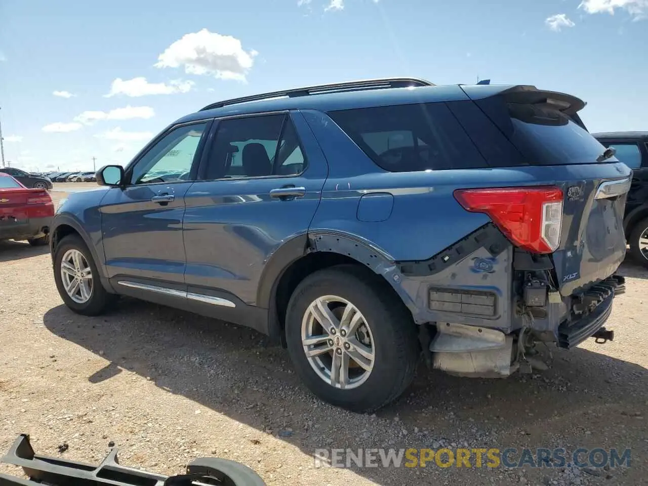 2 fotografías del automóvil dañado 1FMSK7DH5LGB92972 FORD EXPLORER 2020