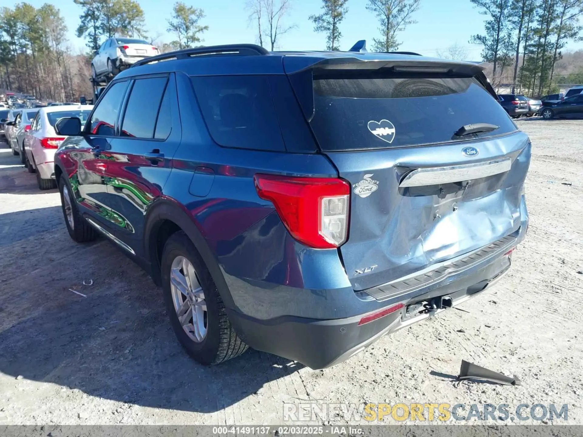 3 fotografías del automóvil dañado 1FMSK7DH5LGC41331 FORD EXPLORER 2020