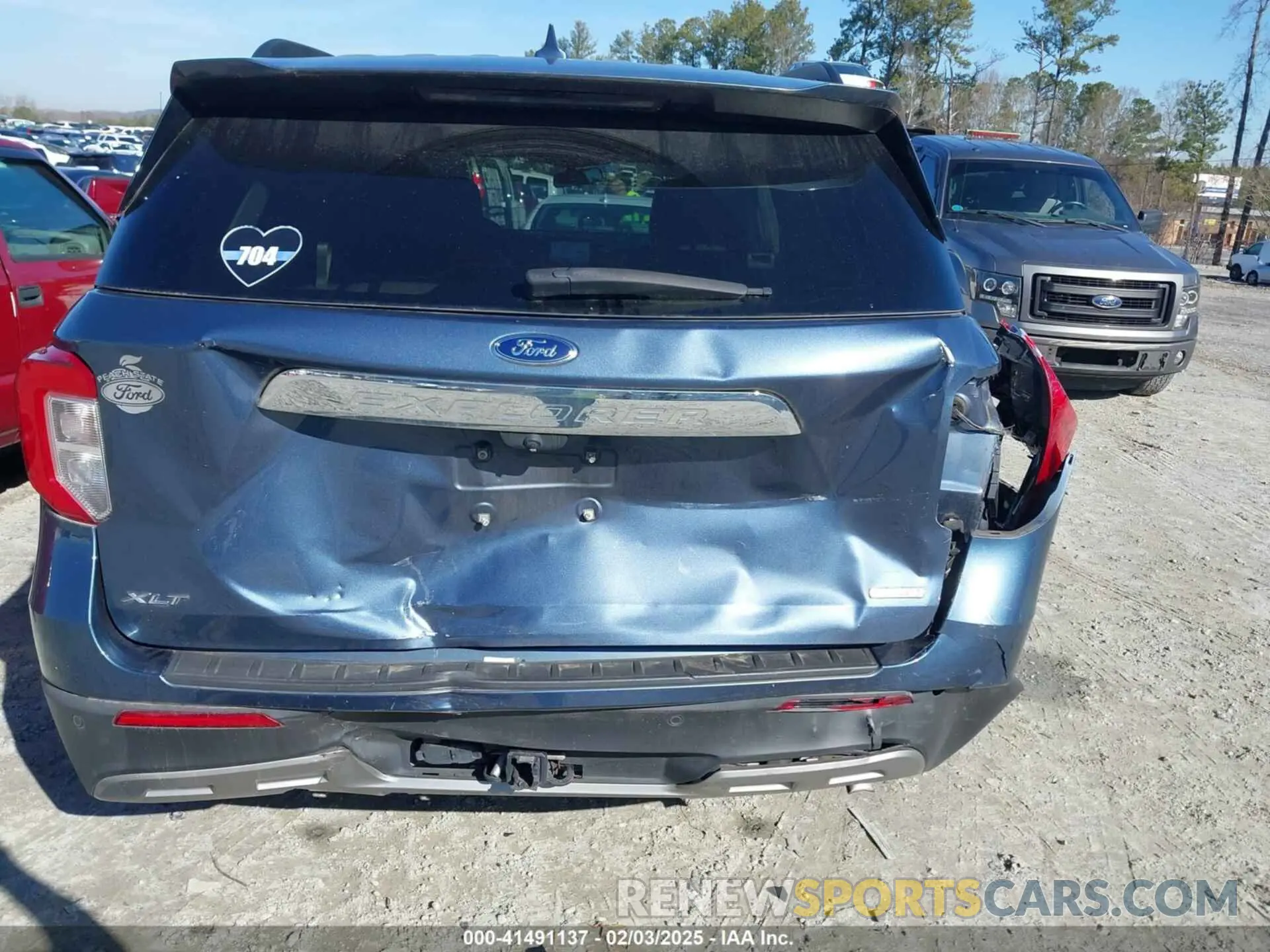 6 fotografías del automóvil dañado 1FMSK7DH5LGC41331 FORD EXPLORER 2020