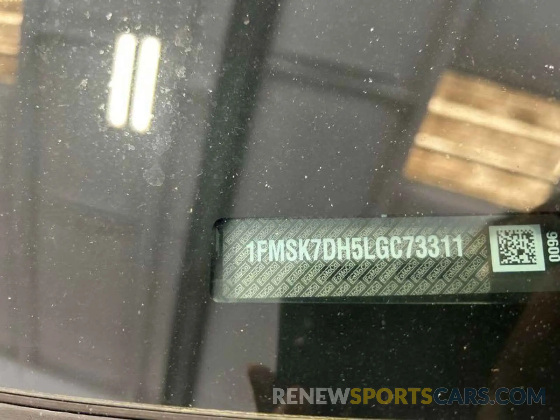 8 fotografías del automóvil dañado 1FMSK7DH5LGC73311 FORD EXPLORER 2020