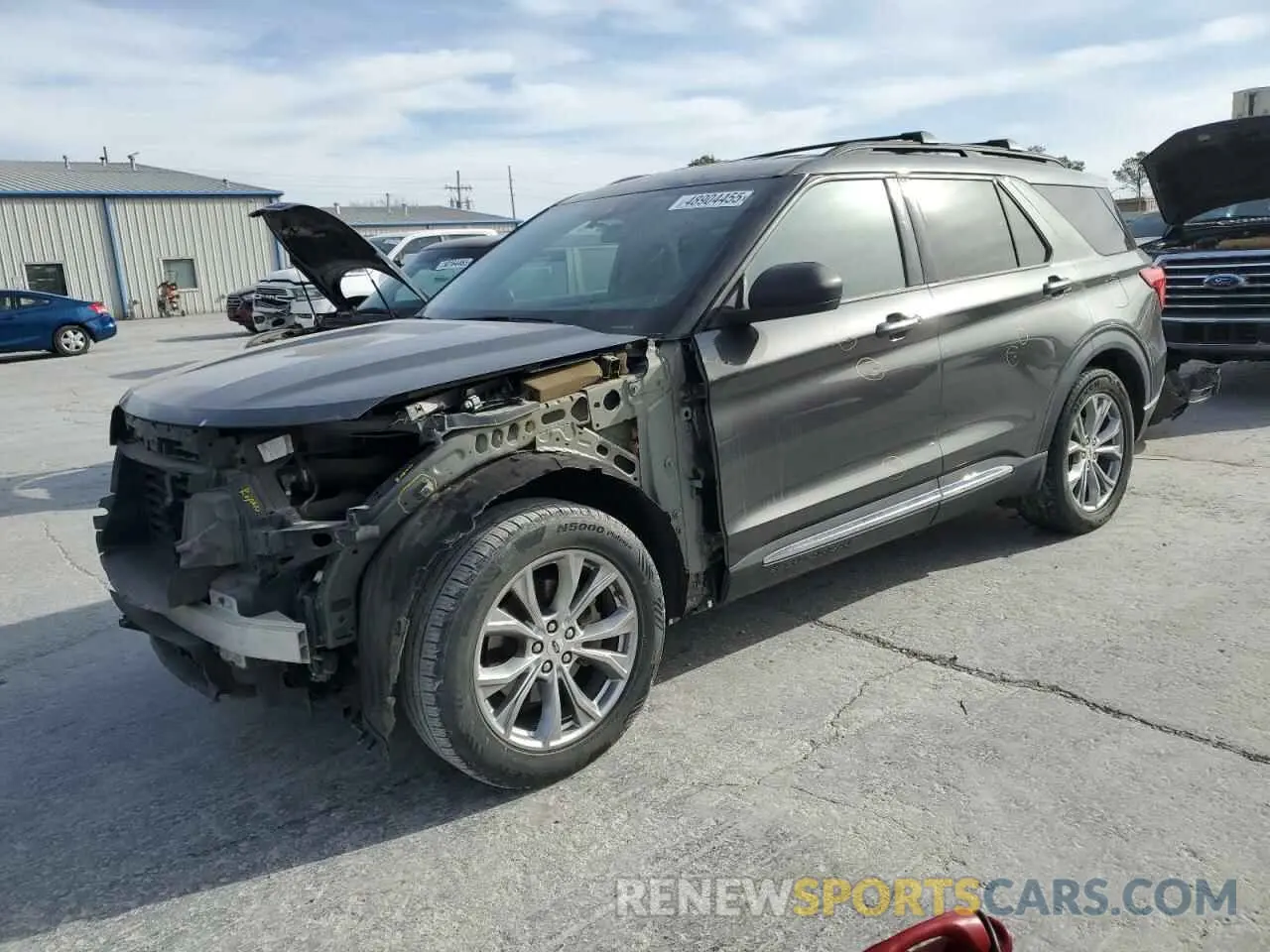 1 fotografías del automóvil dañado 1FMSK7DH6LGA58617 FORD EXPLORER 2020