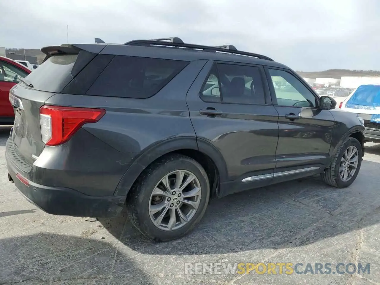 3 fotografías del automóvil dañado 1FMSK7DH6LGA58617 FORD EXPLORER 2020