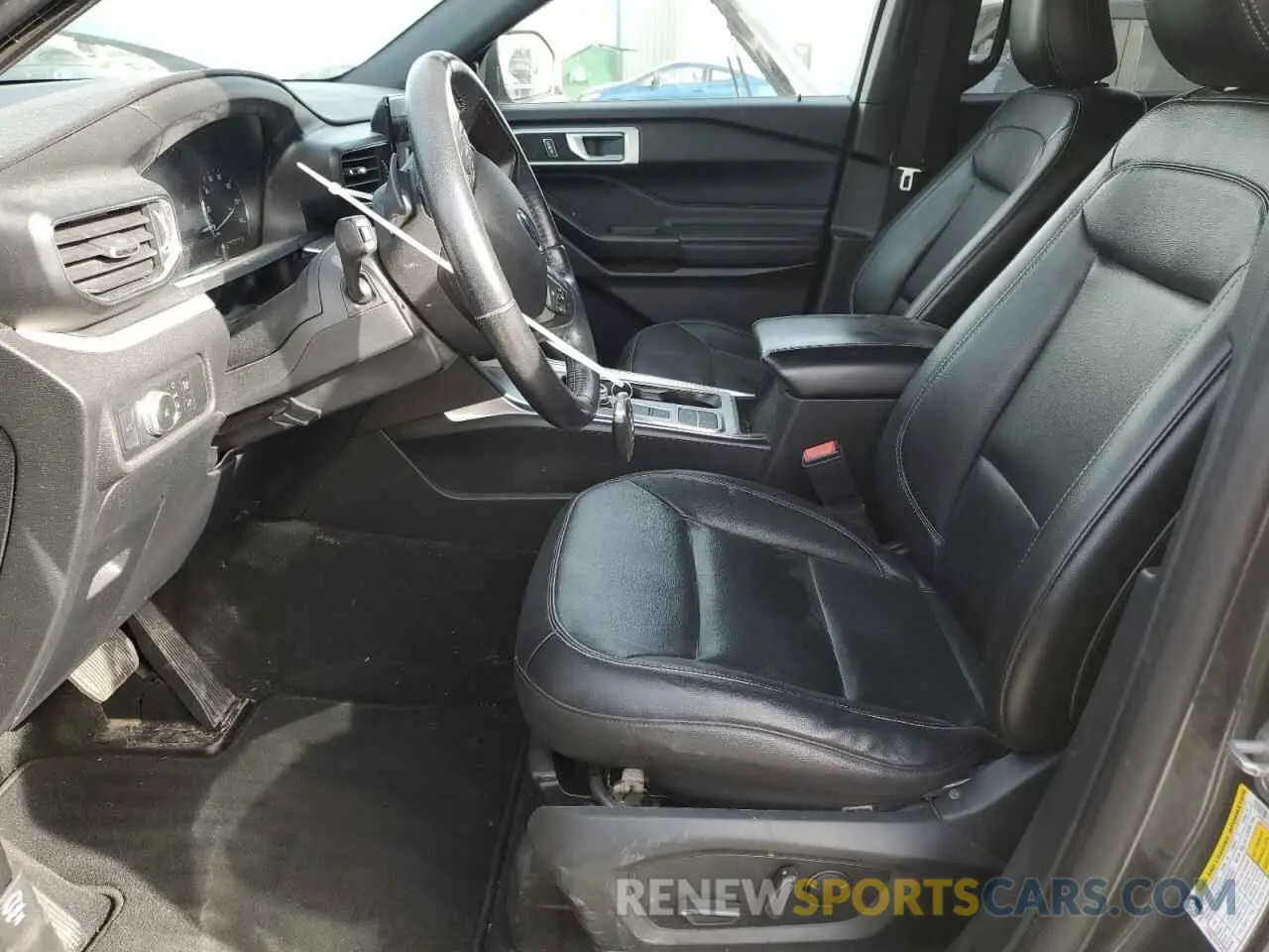 7 fotografías del automóvil dañado 1FMSK7DH6LGA58617 FORD EXPLORER 2020