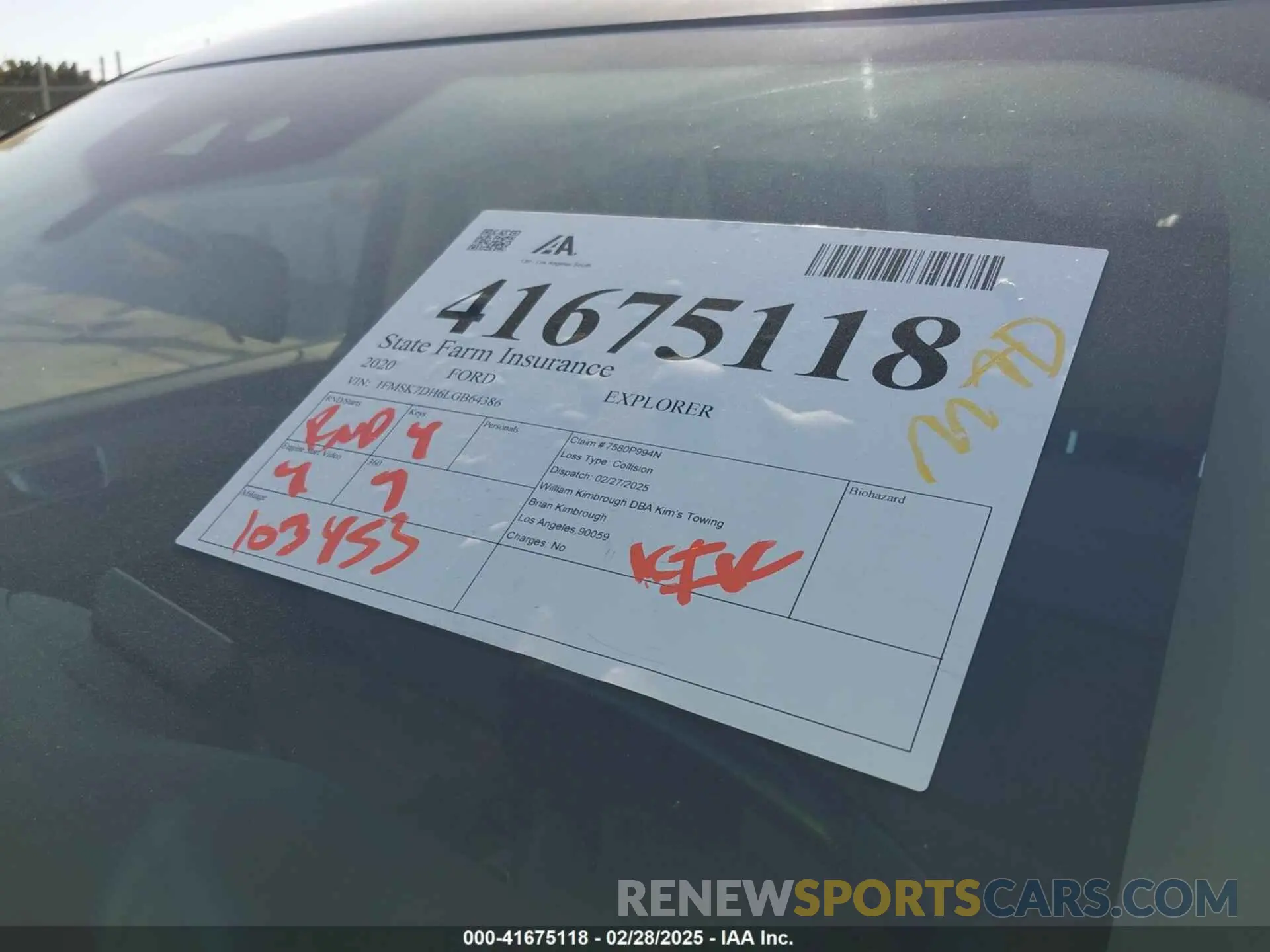 18 fotografías del automóvil dañado 1FMSK7DH6LGB64386 FORD EXPLORER 2020