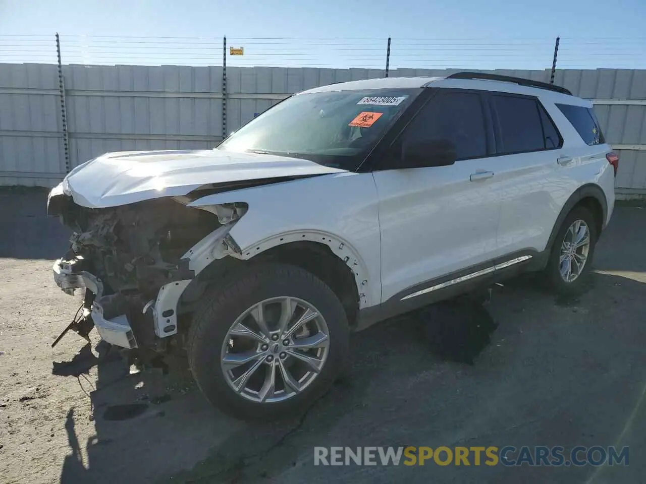 1 fotografías del automóvil dañado 1FMSK7DH7LGA44936 FORD EXPLORER 2020