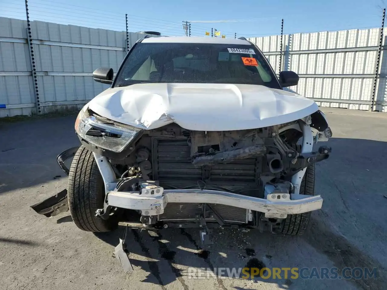 5 fotografías del automóvil dañado 1FMSK7DH7LGA44936 FORD EXPLORER 2020