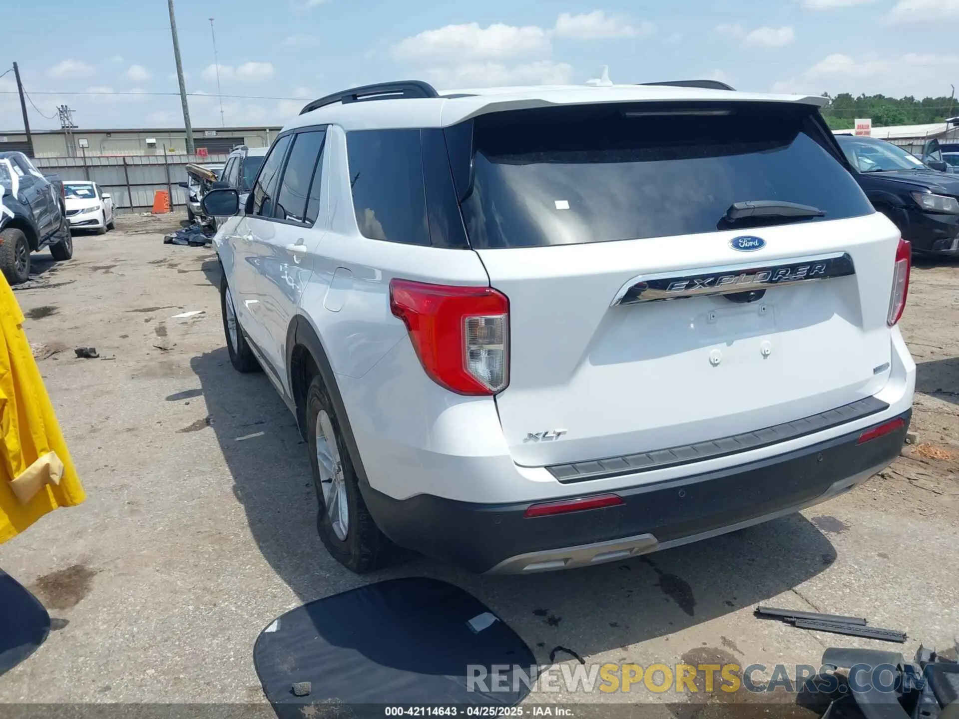 3 fotografías del automóvil dañado 1FMSK7DH7LGB21269 FORD EXPLORER 2020