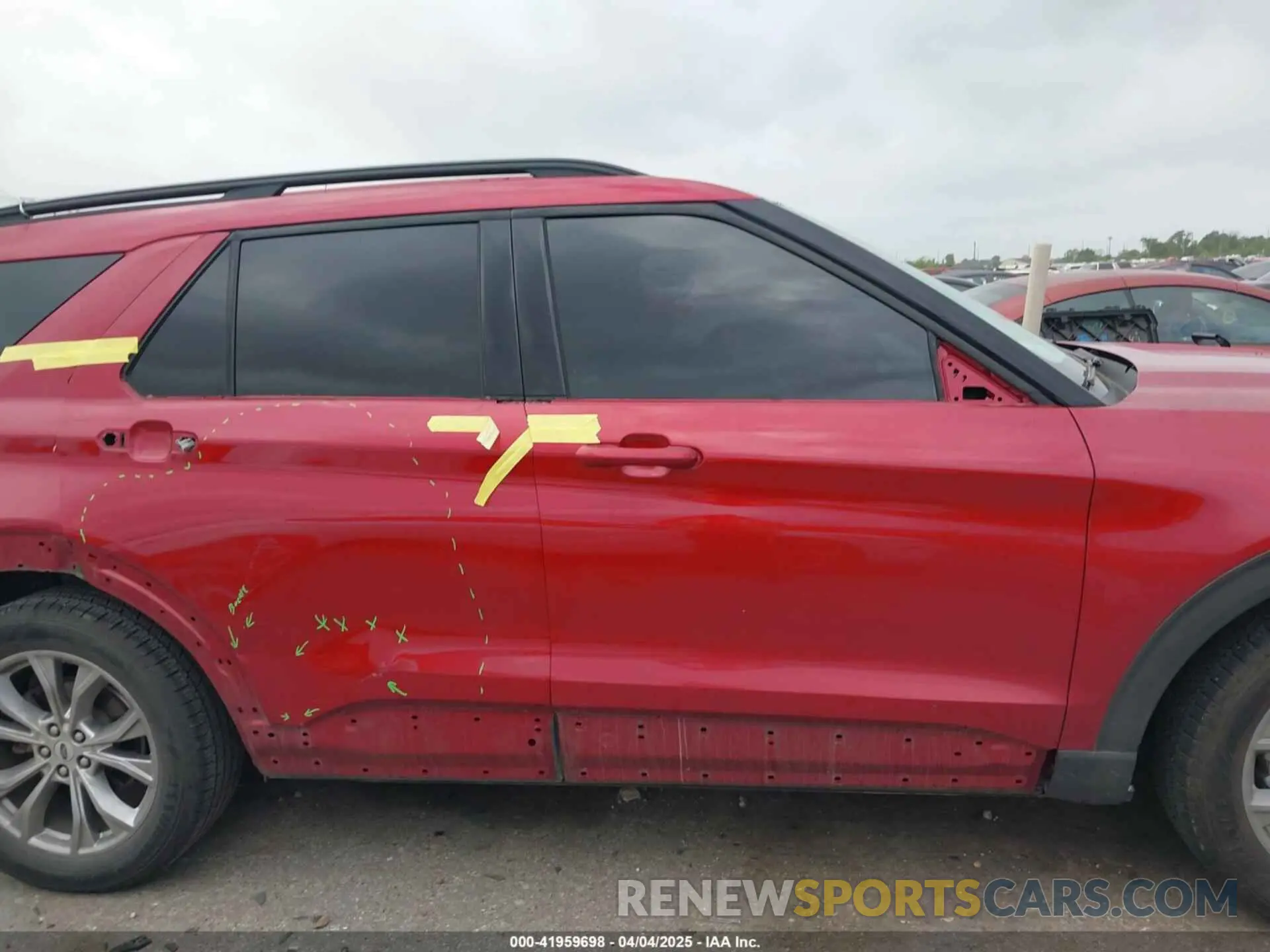 14 fotografías del automóvil dañado 1FMSK7DH7LGB35012 FORD EXPLORER 2020