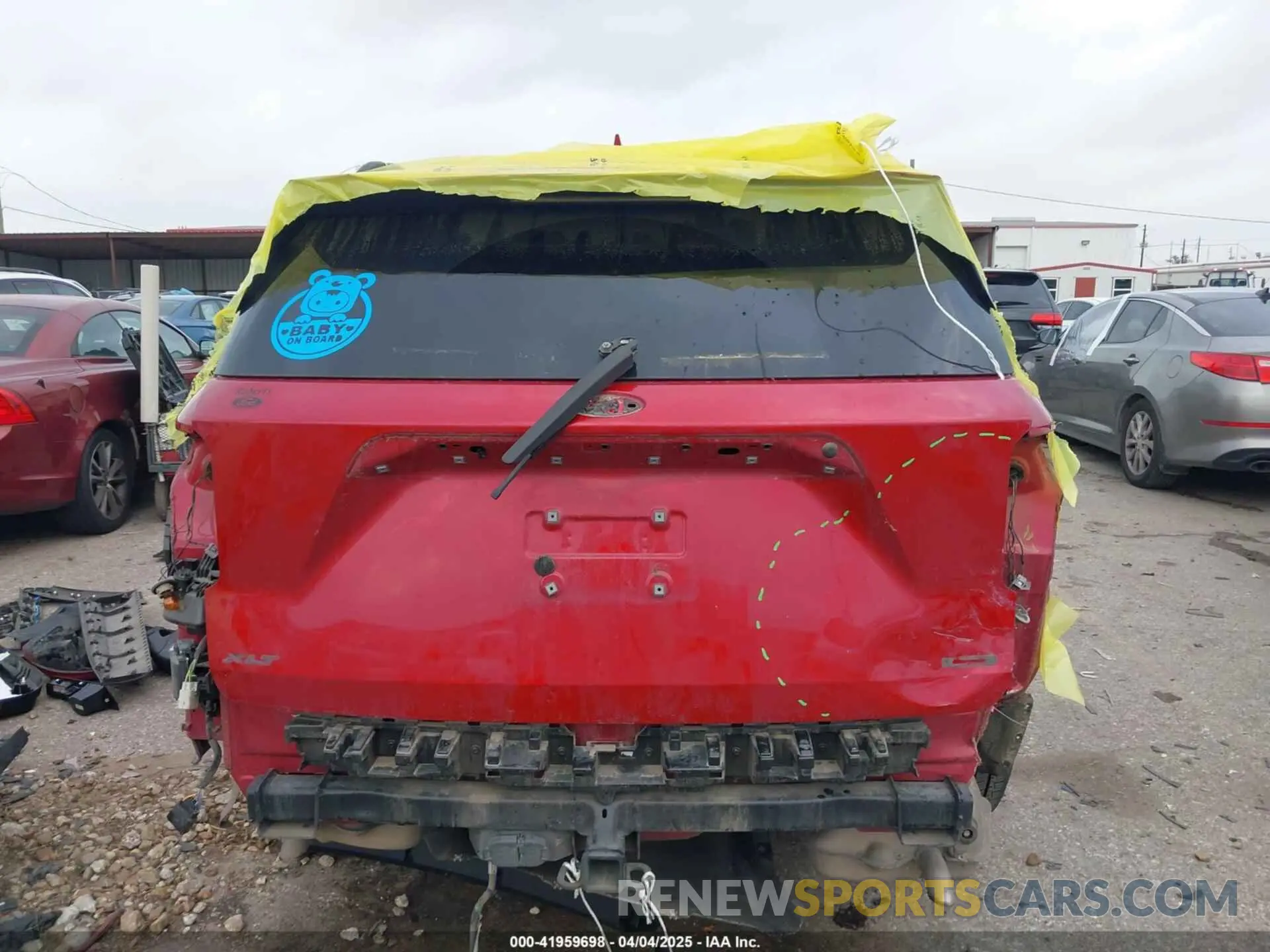 17 fotografías del automóvil dañado 1FMSK7DH7LGB35012 FORD EXPLORER 2020