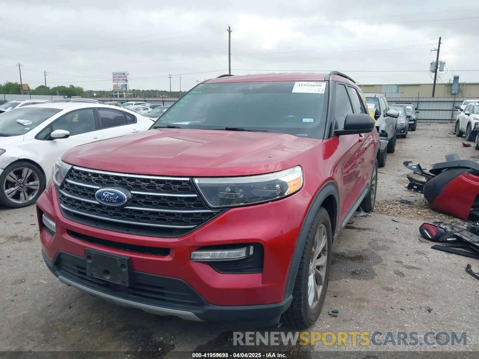 2 fotografías del automóvil dañado 1FMSK7DH7LGB35012 FORD EXPLORER 2020