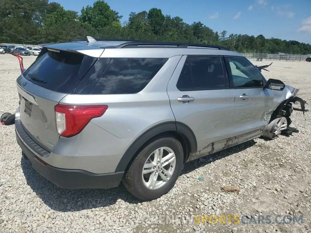 3 fotografías del automóvil dañado 1FMSK7DH7LGB89460 FORD EXPLORER 2020