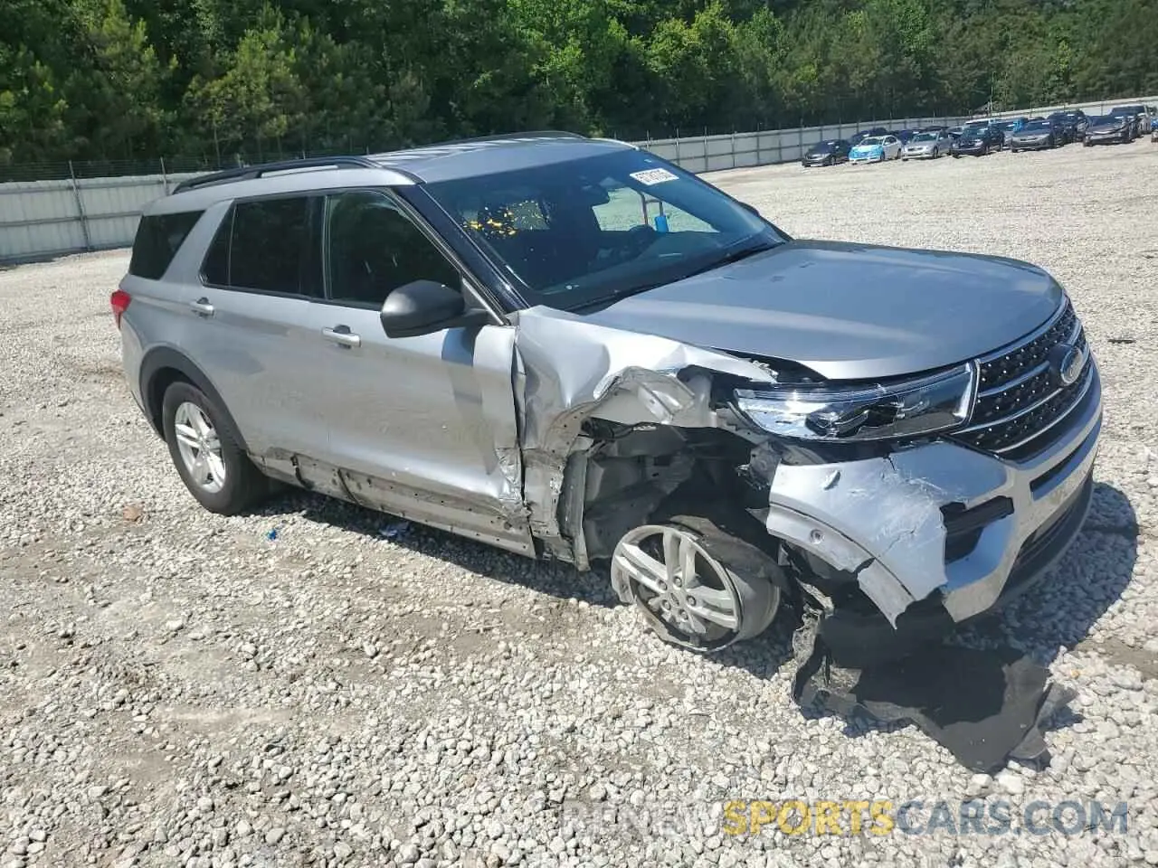 4 fotografías del automóvil dañado 1FMSK7DH7LGB89460 FORD EXPLORER 2020
