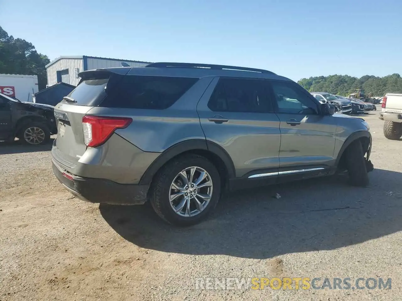 3 fotografías del automóvil dañado 1FMSK7DH7LGC41864 FORD EXPLORER 2020