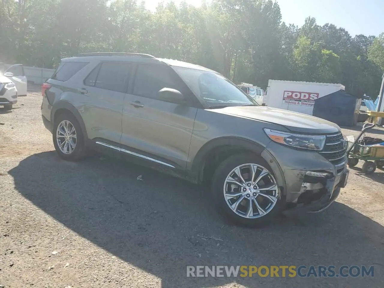 4 fotografías del automóvil dañado 1FMSK7DH7LGC41864 FORD EXPLORER 2020
