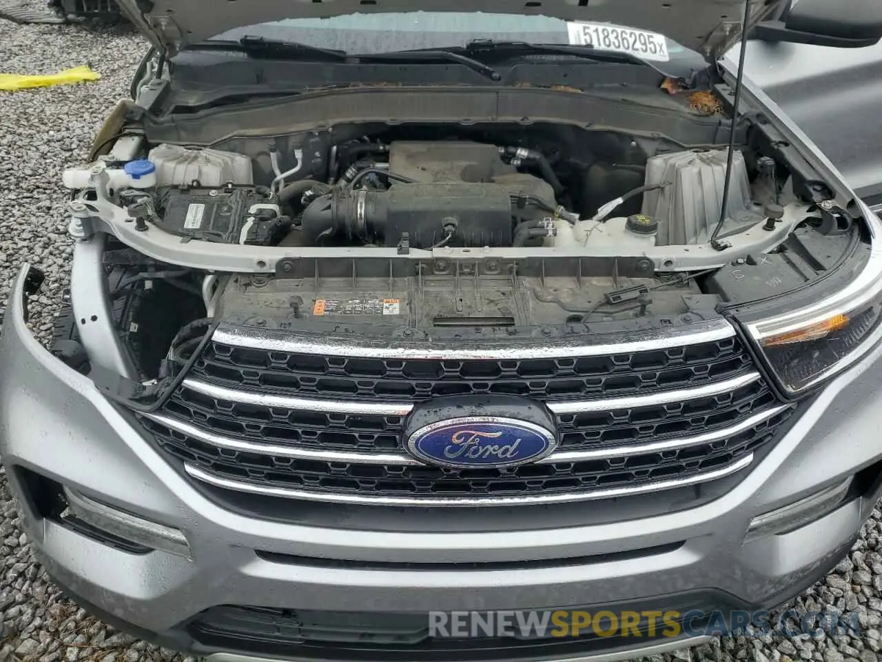 12 fotografías del automóvil dañado 1FMSK7DH7LGC97173 FORD EXPLORER 2020