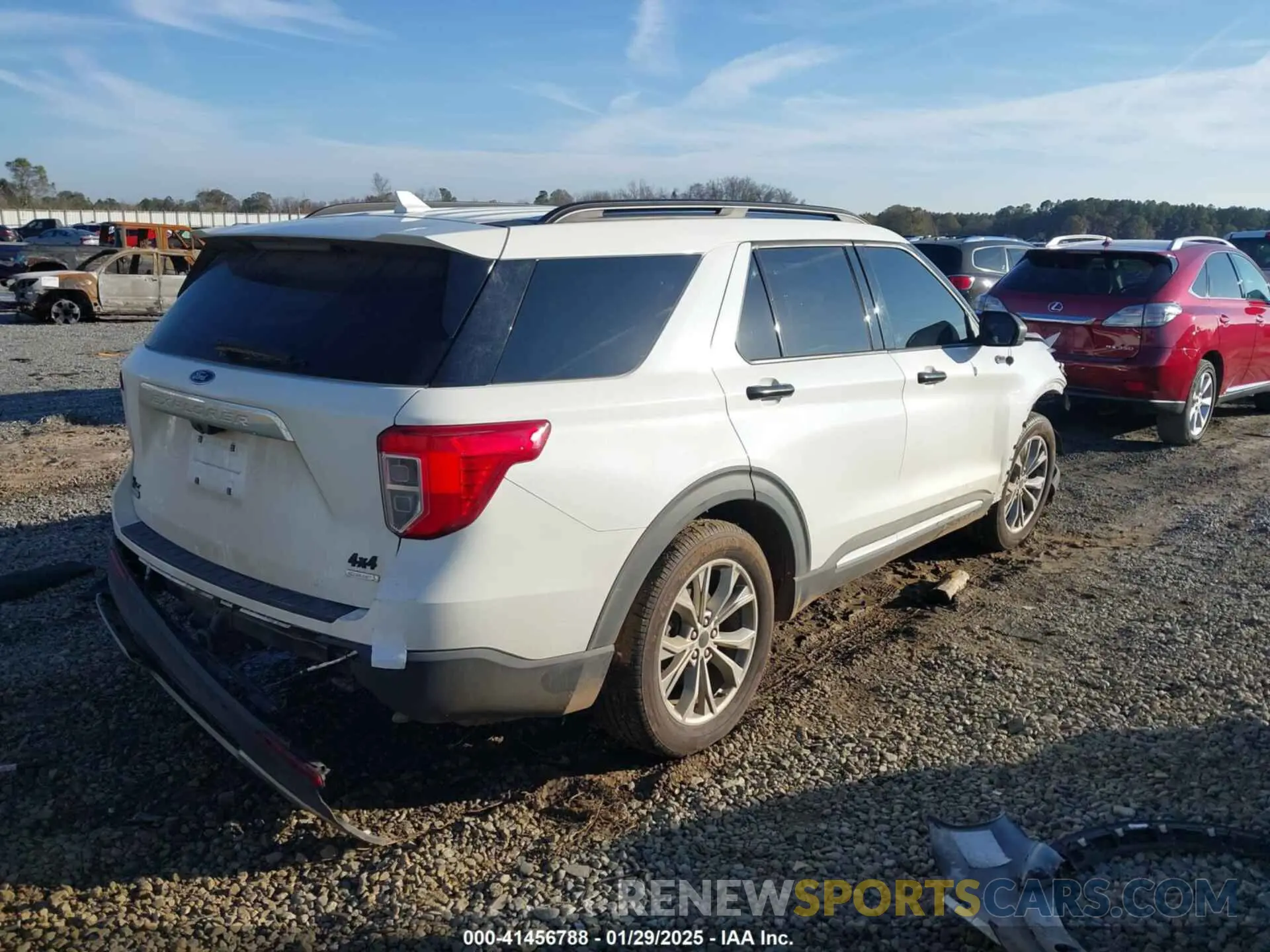 4 fotografías del automóvil dañado 1FMSK7DH8LGB90200 FORD EXPLORER 2020