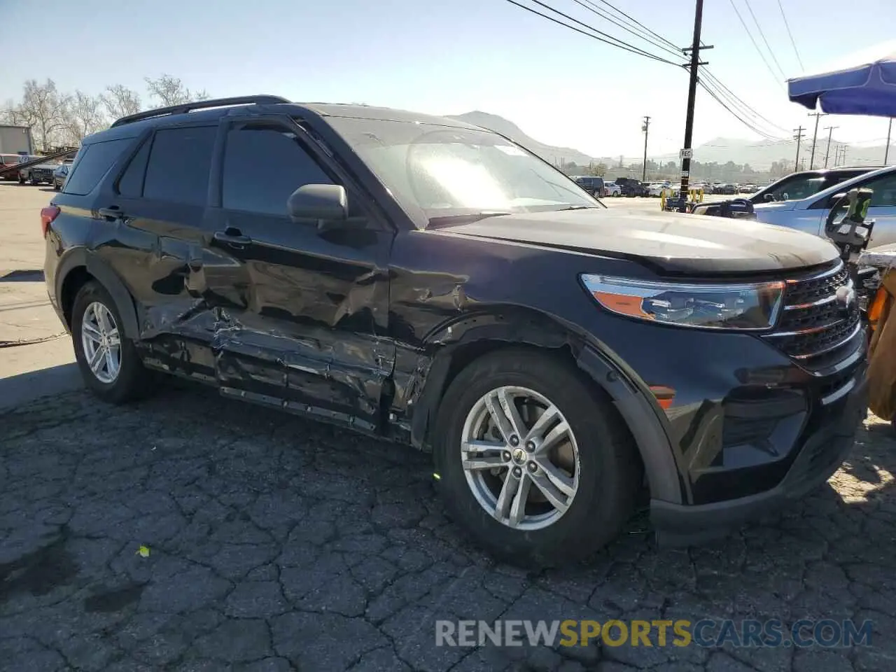 4 fotografías del automóvil dañado 1FMSK7DH8LGB93761 FORD EXPLORER 2020