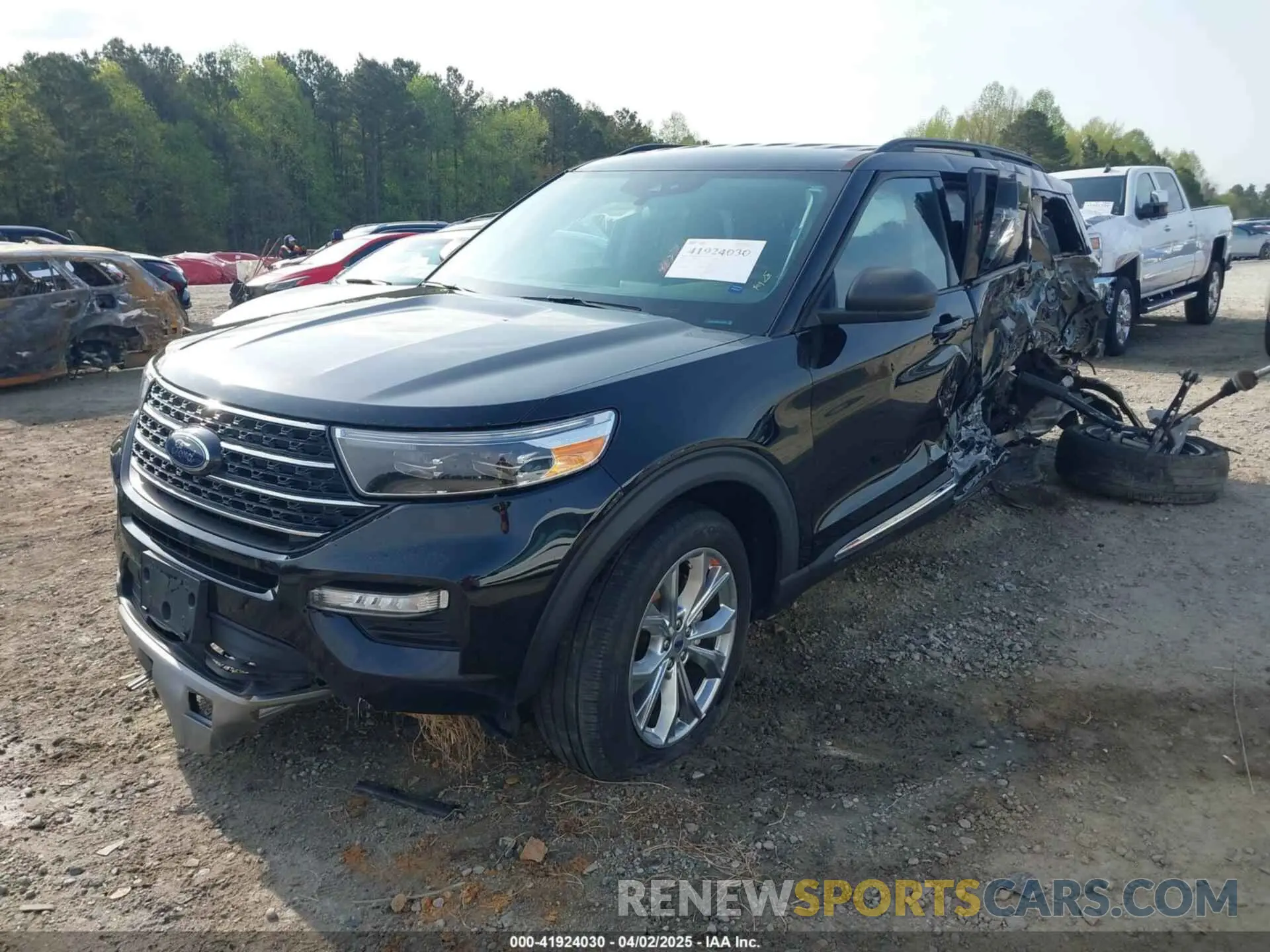 2 fotografías del automóvil dañado 1FMSK7DH9LGD03359 FORD EXPLORER 2020