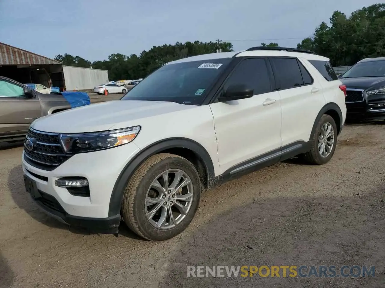 1 fotografías del automóvil dañado 1FMSK7DHXLGA58510 FORD EXPLORER 2020