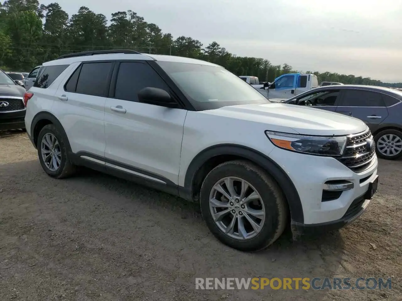 4 fotografías del automóvil dañado 1FMSK7DHXLGA58510 FORD EXPLORER 2020
