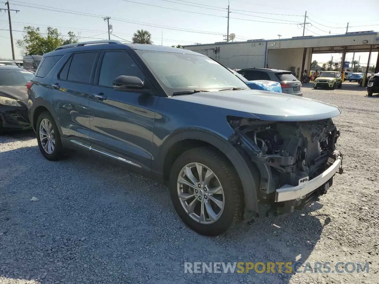4 fotografías del automóvil dañado 1FMSK7FH0LGB33163 FORD EXPLORER 2020