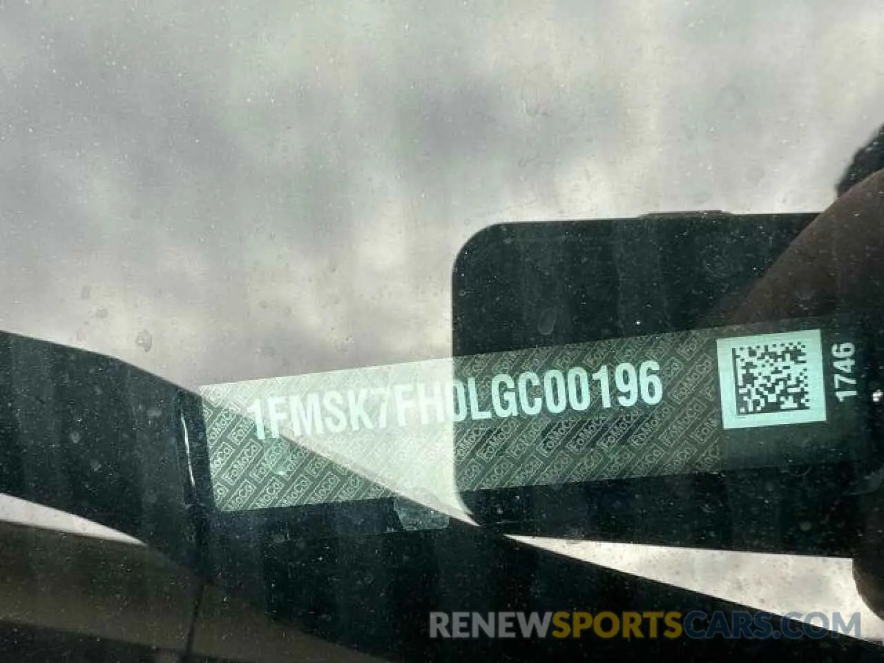 10 fotografías del automóvil dañado 1FMSK7FH0LGC00196 FORD EXPLORER 2020