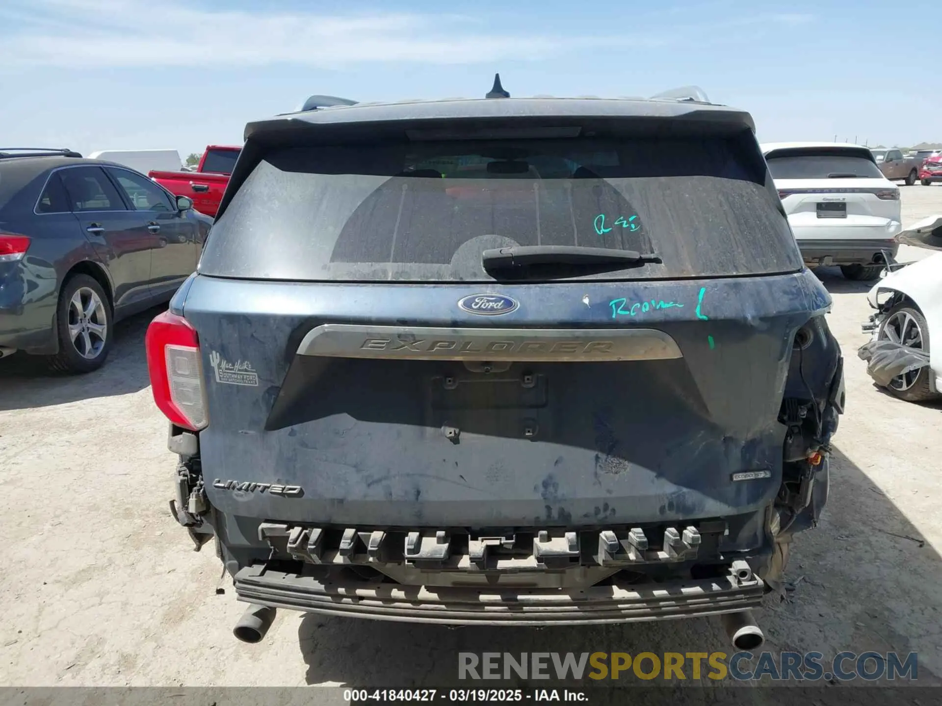 16 fotografías del automóvil dañado 1FMSK7FH2LGA05748 FORD EXPLORER 2020